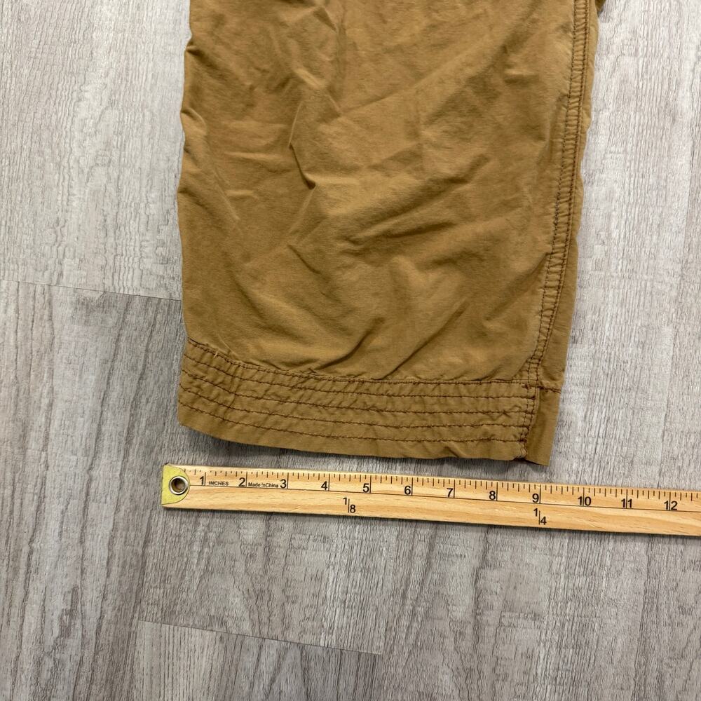 Vintage Arizona Jean Co. Cargo Pants Men's 36x30 Tan y2k Skater Fatigue Baggy - Picture 9 of 10